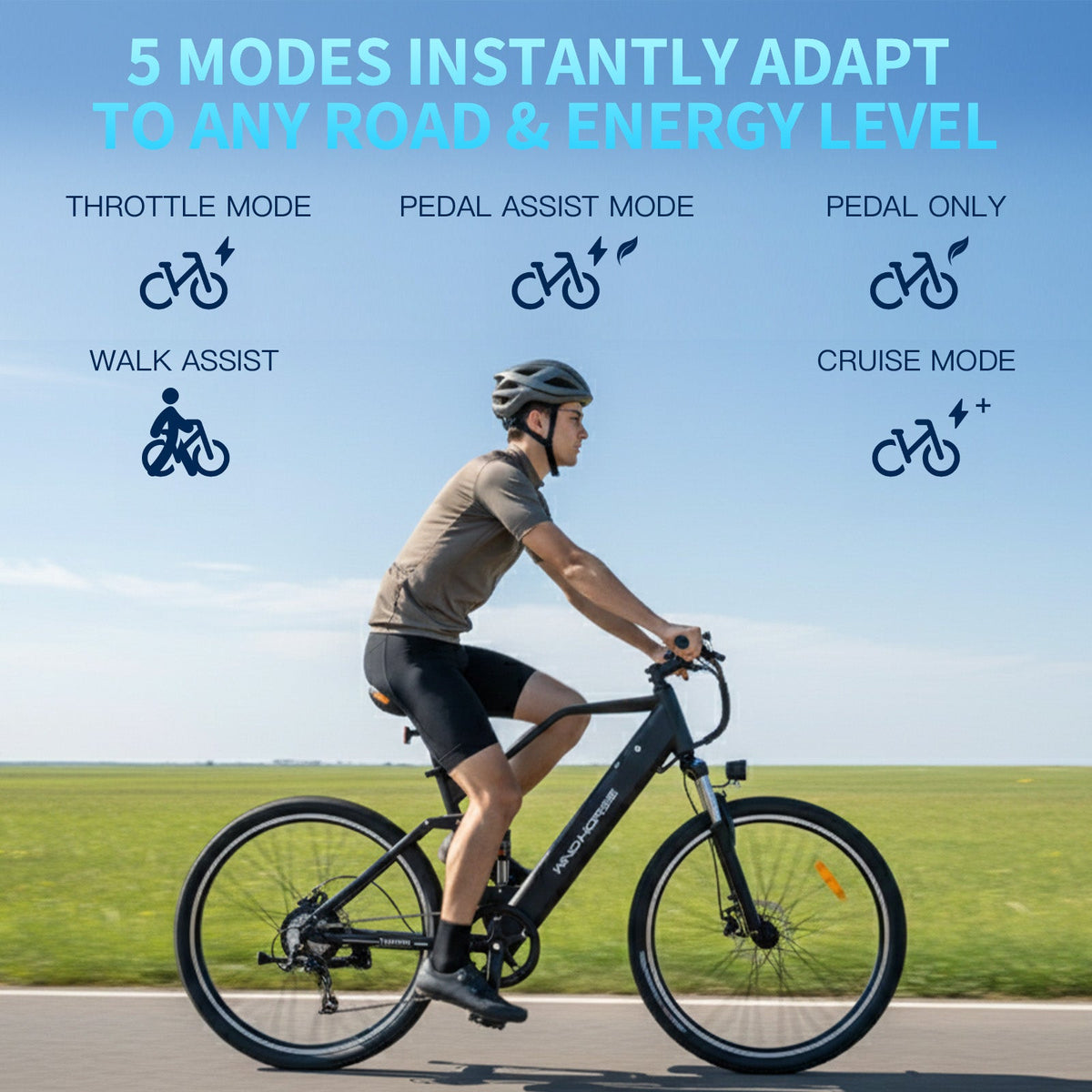 5 riding modes